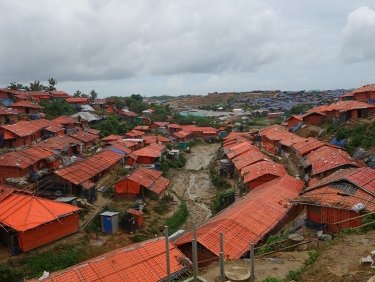 Flüchtlingscamp Jamtoli für Rohingya-Flüchtlinge