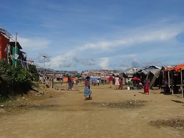 Flüchtlingscamp Jamtoli für Rohingya-Flüchtlinge