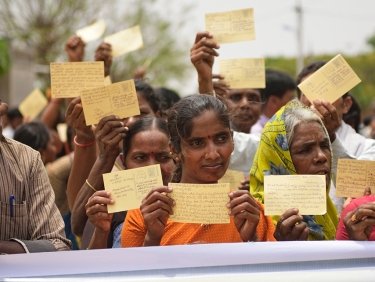 Der Kampf um gesicherte Lebensgrundlagen - HEKS hilft in Indien mit Advocacyarbeit