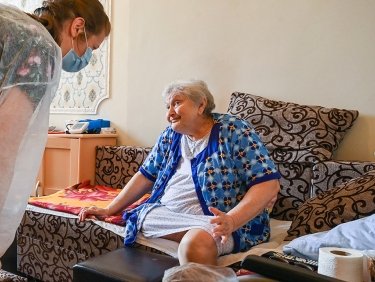 HEKS-Spitexdienste in Osteuropa - Hilfe für alte Menschen