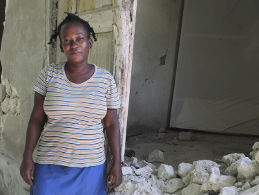 Haïti tremblement 14.08_témoignage M. Marie Edeline Innocent