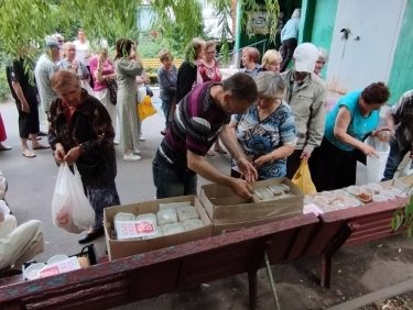 Nothilfe für die Menschen in Charkiw 