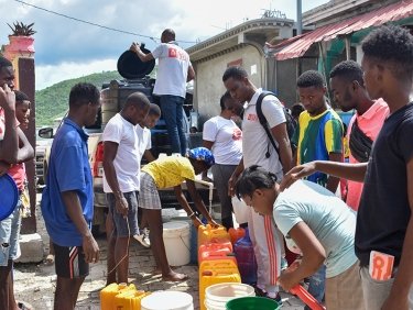 Erdbeben und Überschwemmungen in Haiti
