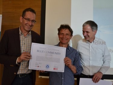 HEKS ist Mitglied der Blue Community: Seit dem 20. März 2017 ist HEKS offiziell Mitglied der «Blue Community»
