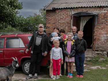 Projets d'aide locaux pour les réfugiés et les familles d'accueil à Zakarpattia 